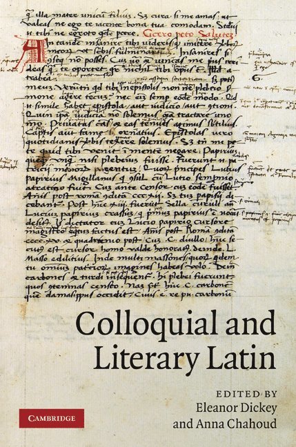 Colloquial and Literary Latin 1