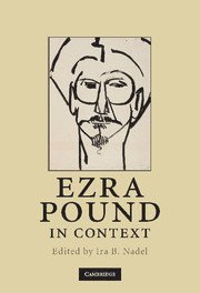 bokomslag Ezra Pound in Context