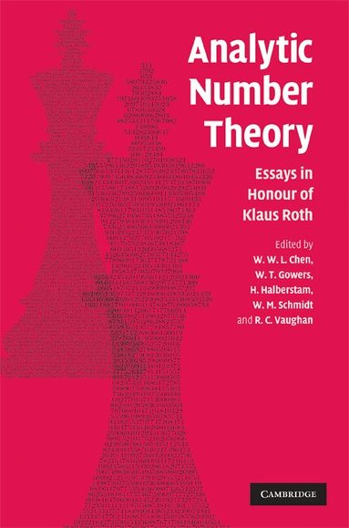 W. W. L. Chen, W. T. Gowers, H. Halberstam, W. M. Schmidt, R. C. Vaughan - Analytic Number Theory, Inbunden