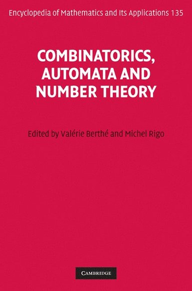 bokomslag Combinatorics, Automata and Number Theory