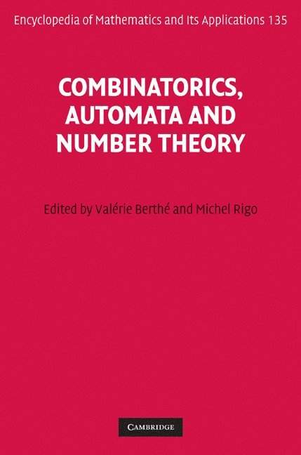 Combinatorics, Automata and Number Theory 1