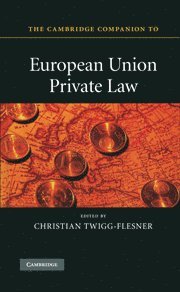 The Cambridge Companion to European Union Private Law 1