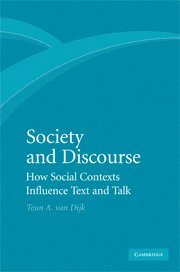 bokomslag Society and Discourse