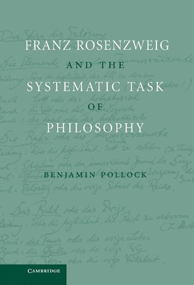 bokomslag Franz Rosenzweig and the Systematic Task of Philosophy