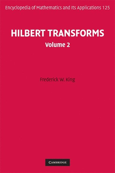 bokomslag Hilbert Transforms: Volume 2