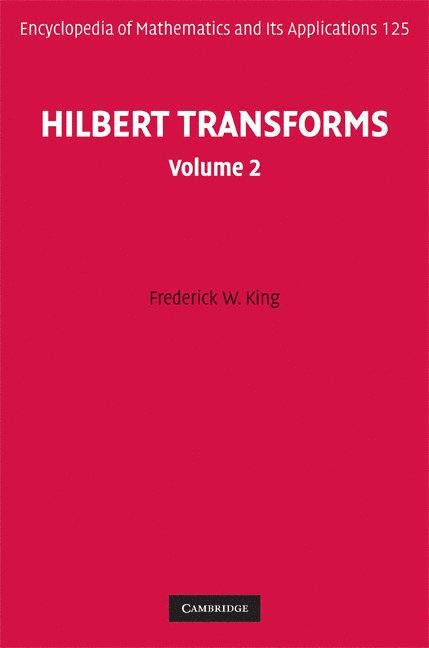 Hilbert Transforms: Volume 2 1