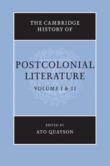 bokomslag The Cambridge History of Postcolonial Literature 2 Volume Set