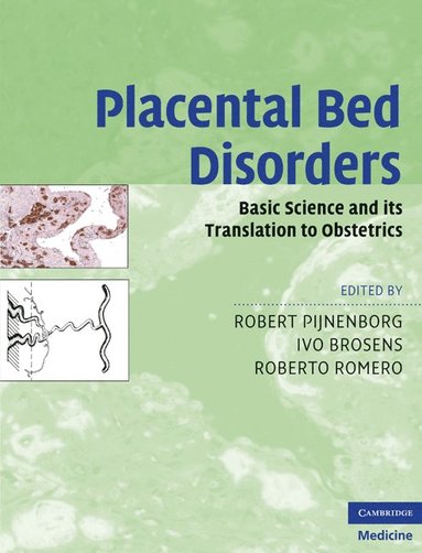 bokomslag Placental Bed Disorders