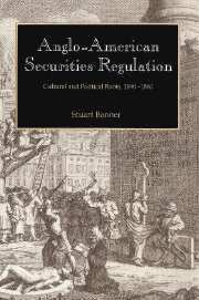 Anglo-American Securities Regulation 1