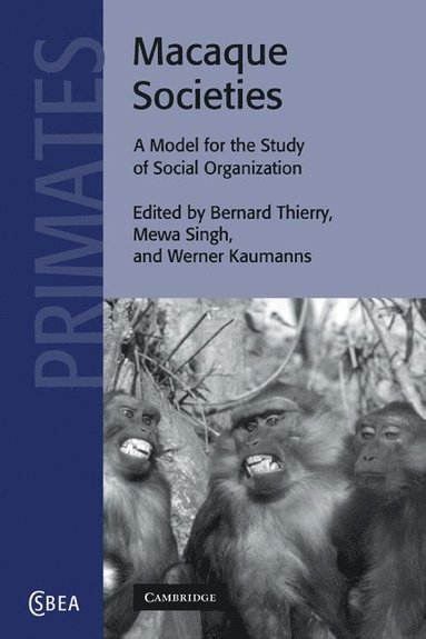 bokomslag Macaque Societies