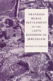 Frankish Rural Settlement in the Latin Kingdom of Jerusalem 1