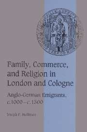 bokomslag Family, Commerce, and Religion in London and Cologne