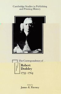 bokomslag The Correspondence of Robert Dodsley