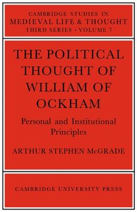 bokomslag The Political Thought of William Ockham