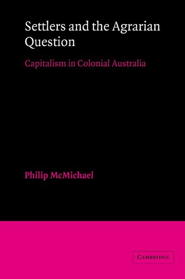 bokomslag Settlers and the Agrarian Question