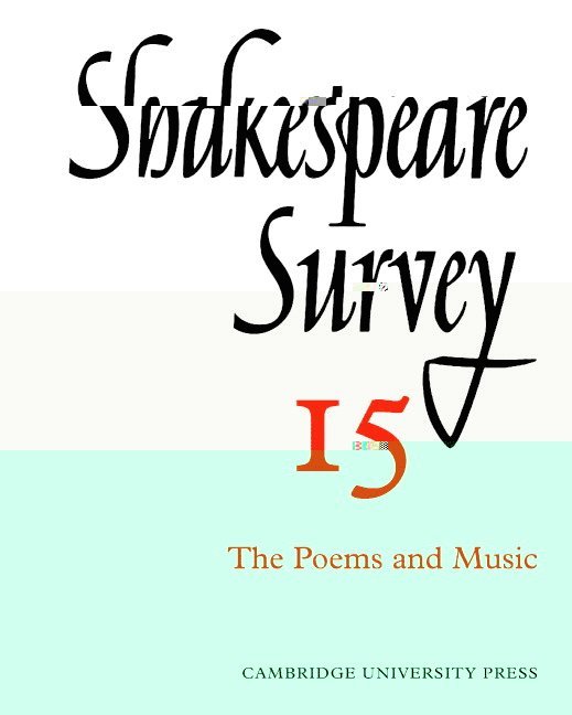 Allardyce Nicoll, Jonathan Bate, Michael Dobson - Shakespeare Survey, Häftad