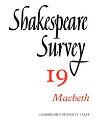 bokomslag Shakespeare Survey