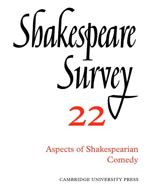 Shakespeare Survey 1