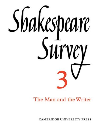 Allardyce Nicoll - Shakespeare Survey, Häftad