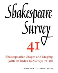 bokomslag Shakespeare Survey