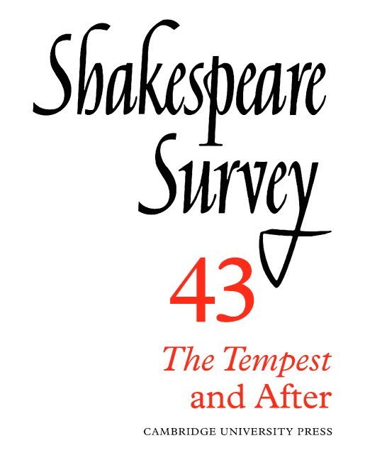 Shakespeare Survey 1