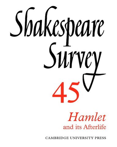 bokomslag Shakespeare Survey