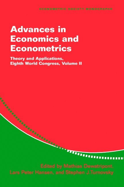 Advances in Economics and Econometrics 1