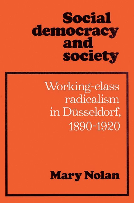 Social Democracy and Society 1