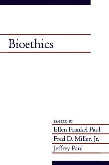 bokomslag Bioethics