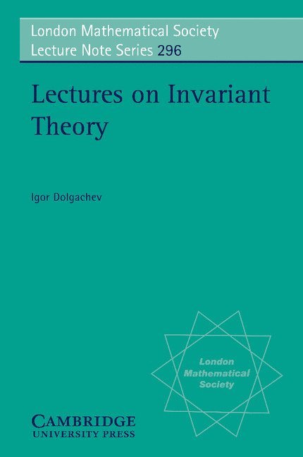 Lectures on Invariant Theory 1