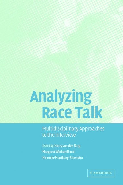 Analyzing Race Talk 1