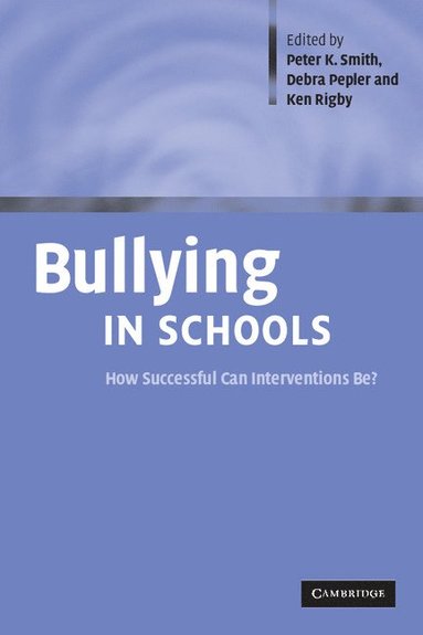 bokomslag Bullying in Schools