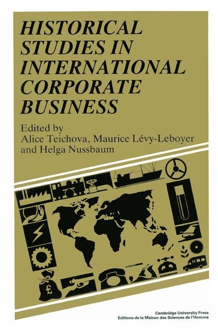 Historical Studies in International Corporate Business 1