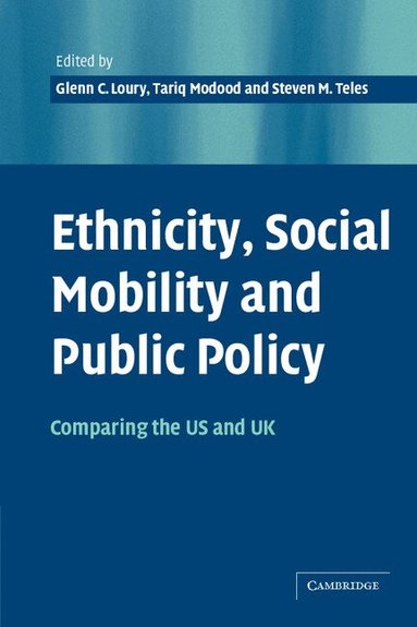 Glenn C. Loury, Tariq Modood, Steven M. Teles - Ethnicity, Social Mobility, and Public Policy, Häftad