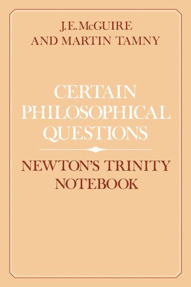 bokomslag Certain Philosophical Questions