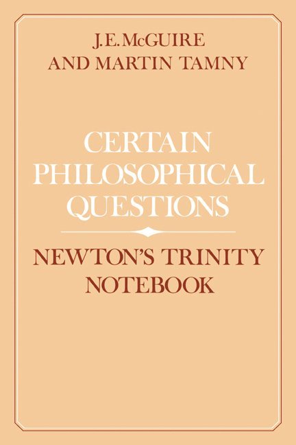 Certain Philosophical Questions