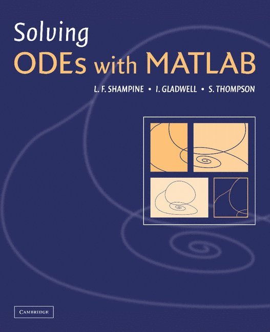 Solving ODEs with MATLAB 1