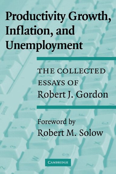 Robert J. Gordon - Productivity Growth, Inflation, and Unemployment, Häftad
