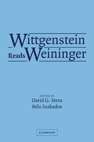 bokomslag Wittgenstein Reads Weininger