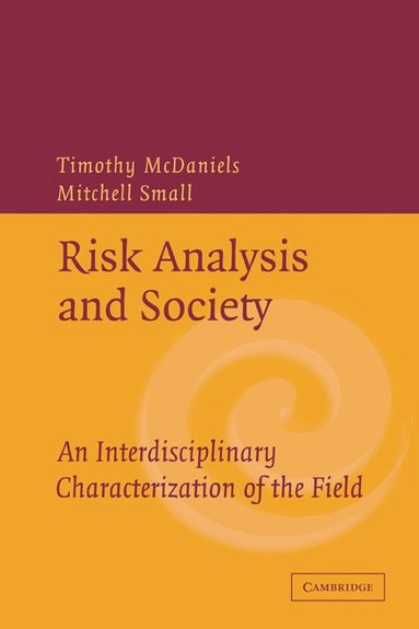 bokomslag Risk Analysis and Society