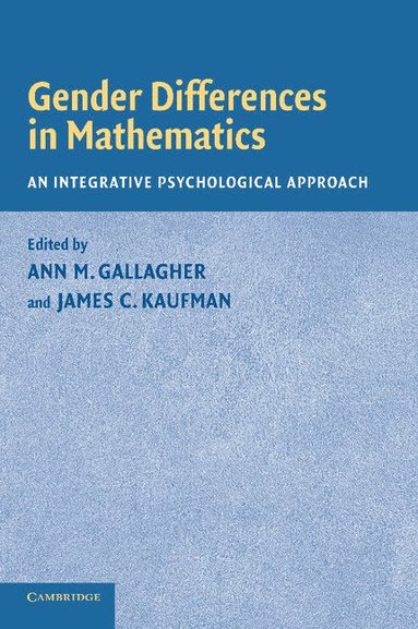bokomslag Gender Differences in Mathematics