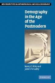 Demography in the Age of the Postmodern 1
