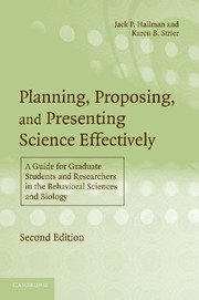 bokomslag Planning, Proposing, and Presenting Science Effectively