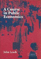bokomslag A Course in Public Economics