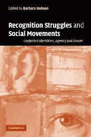 Barbara Hobson - Recognition Struggles and Social Movements, Häftad
