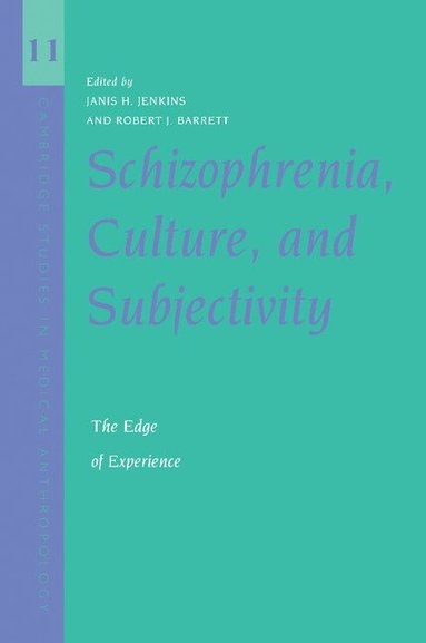 Janis Hunter Jenkins, Janis Hunter Jenkins, Robert John Barrett - Schizophrenia, Culture, and Subjectivity, Häftad
