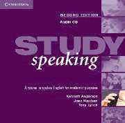 bokomslag Study Speaking Audio CD