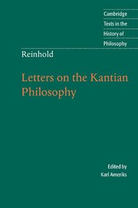 bokomslag Reinhold: Letters on the Kantian Philosophy