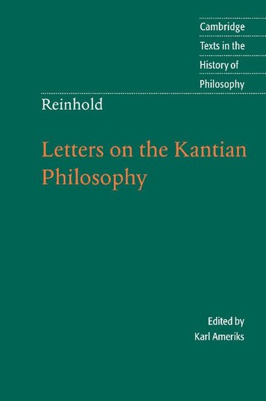 bokomslag Reinhold: Letters on the Kantian Philosophy