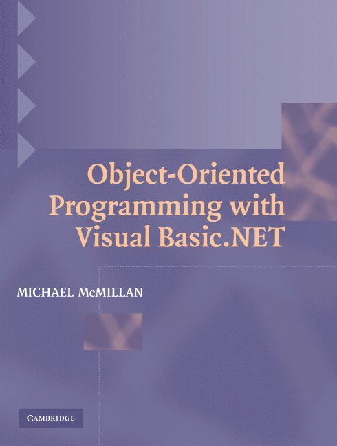 Object-Oriented Programming with Visual Basic.NET 1